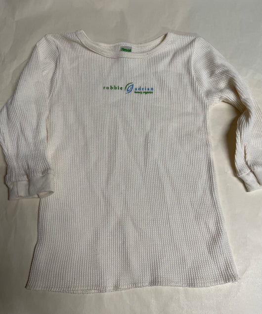 Organic Cotton Baby Long Sleeve 12-18 months Cream Color
